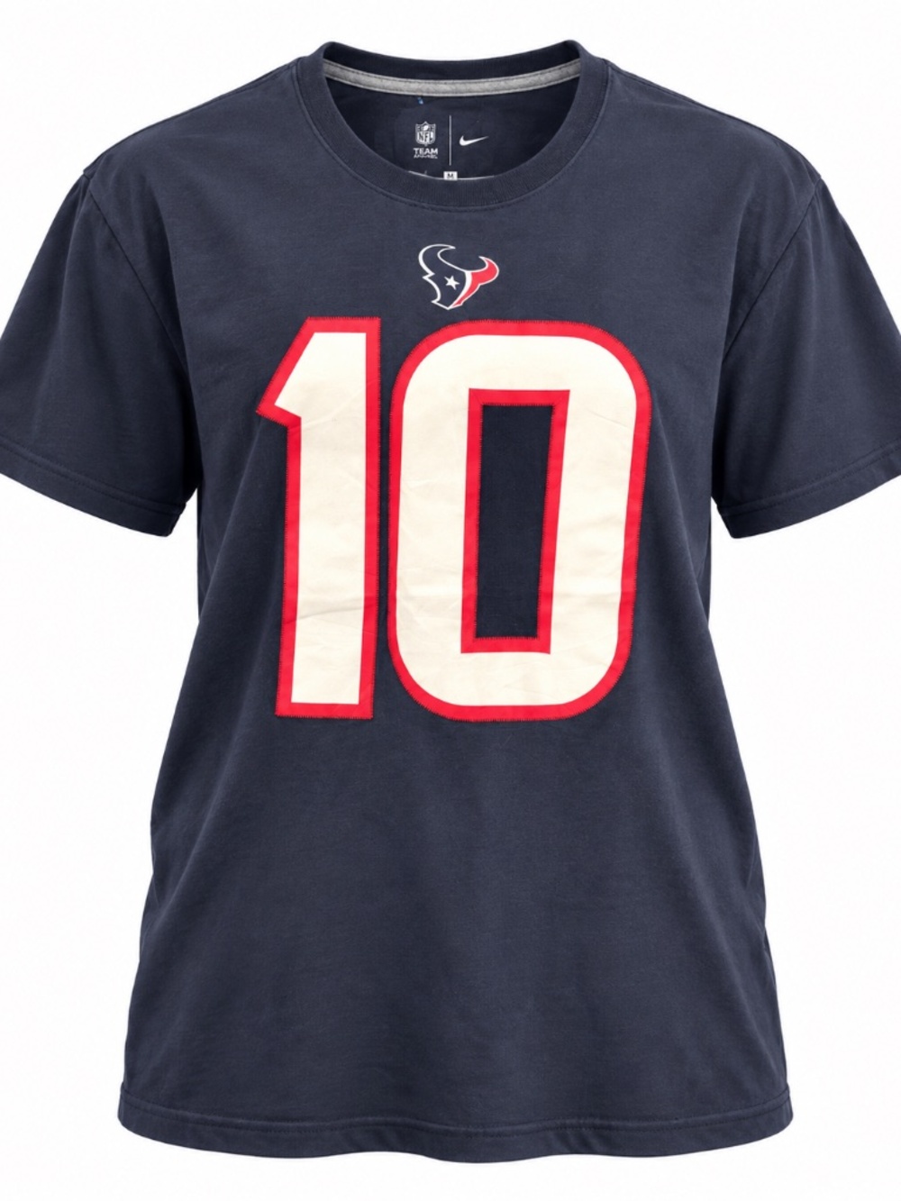 Nike Houston Texans #10 T Shirt NFL Football Navy Blue Men's Size M